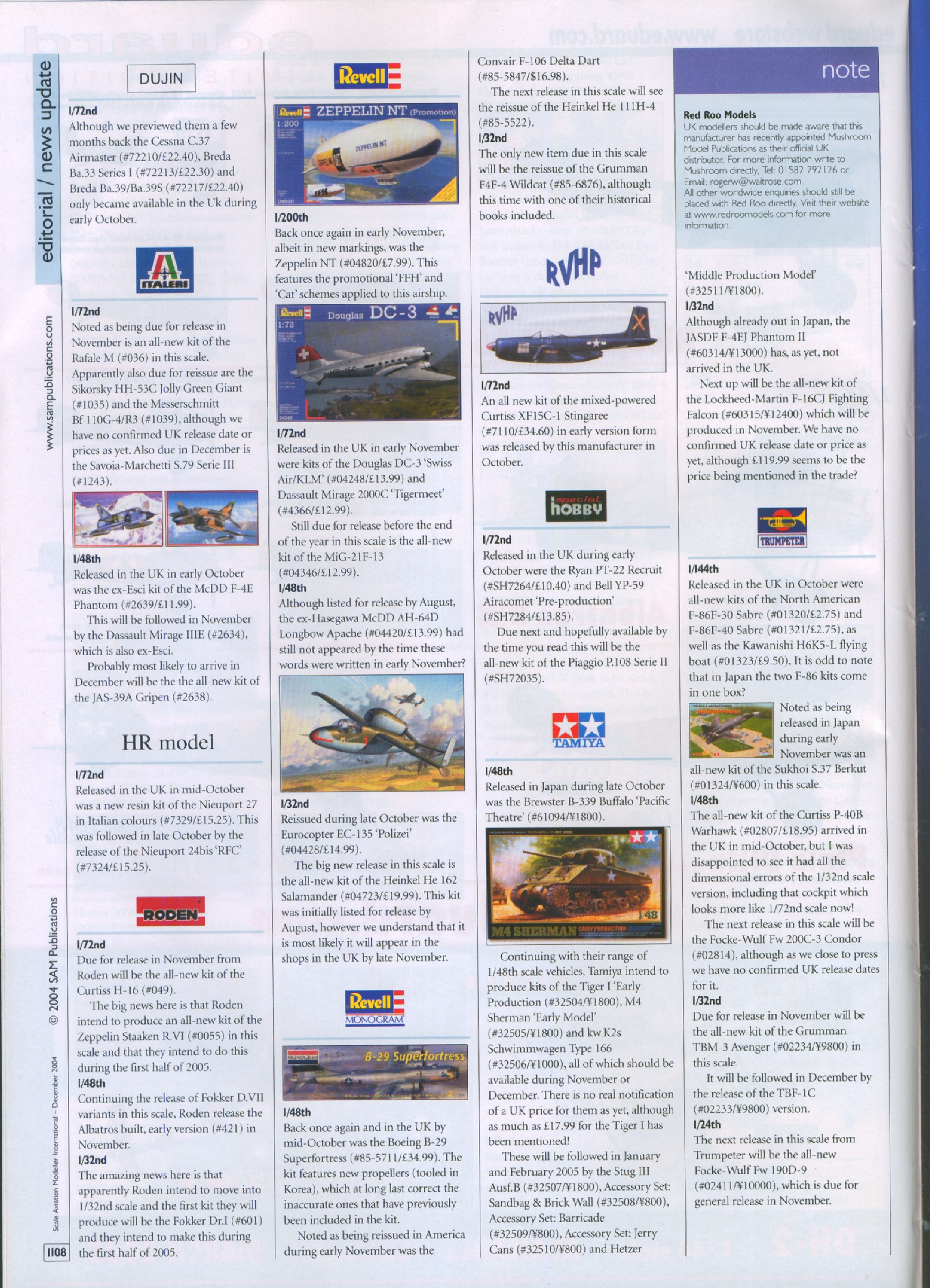 Scale Aviation Modeller International 2004-12